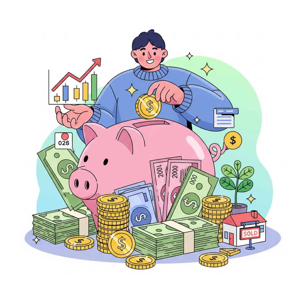 Saiba sobre oss 3 pilares do planejamento financeiro: ganhar, gastar e investir