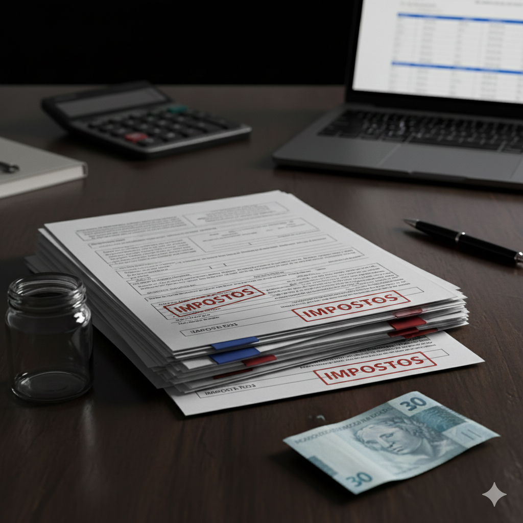 Por que o governo cobra tantos impostos