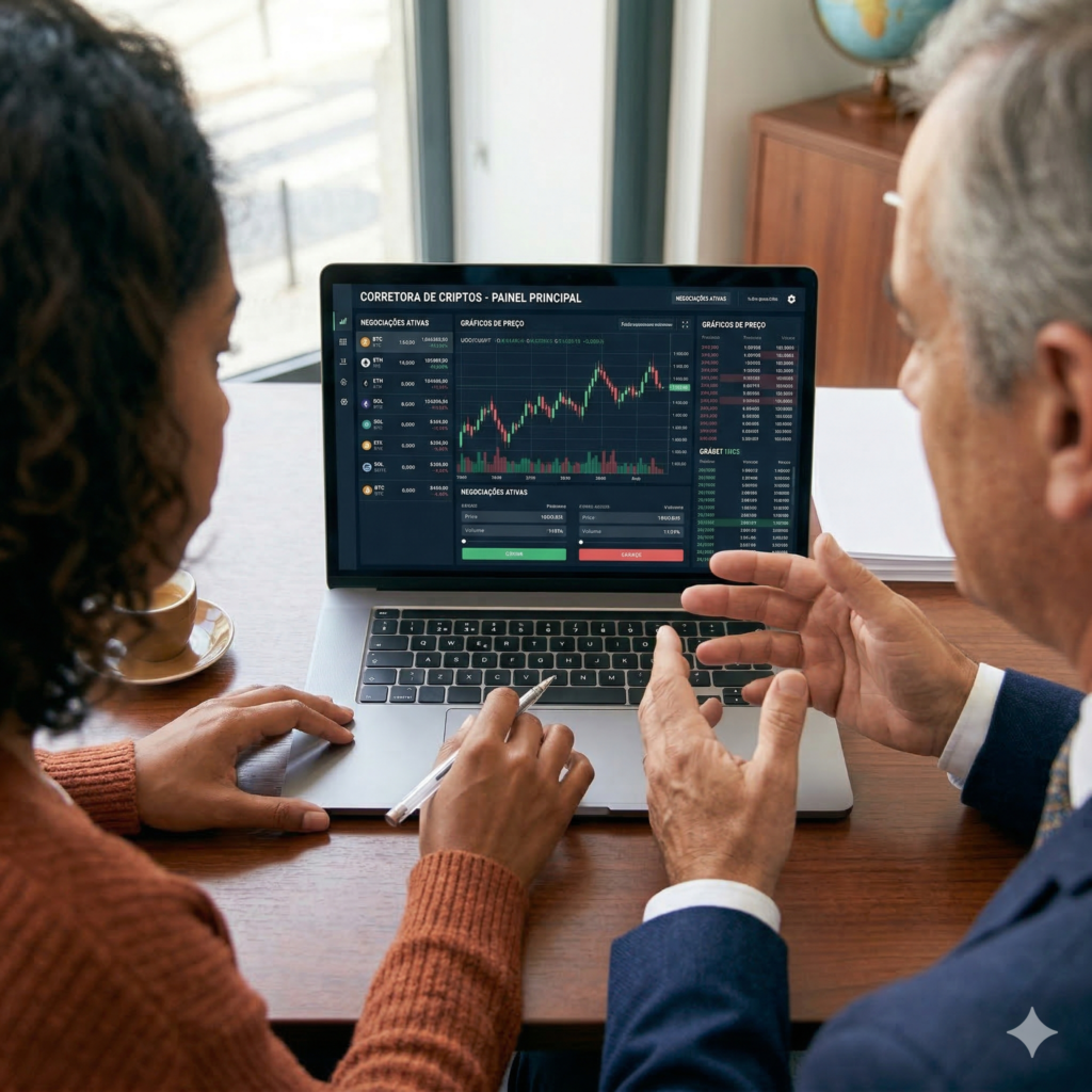 O que acontece se uma corretora de criptos quebrar