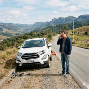 Seguro cobre se eu bater sozinho?